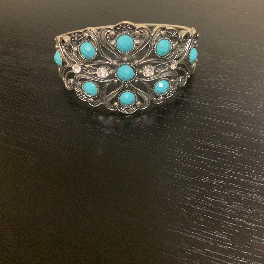 Silver Statement bracelet